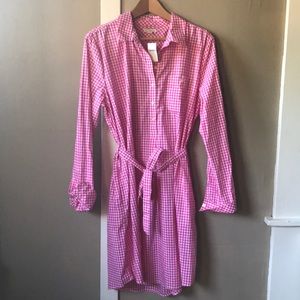 Checked Gap Shirtdress.